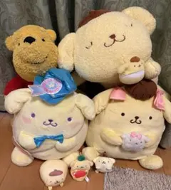 ポムポムプリン　ぬいぐるみセット