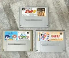 スーパーファミコンソフト　3本セット