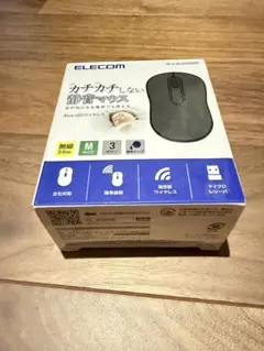 ELECOM ワイヤレスマウス ブラック 静音マウス