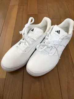 adidas スニーカー ホワイト　ゴルフ　シューズ　27.5センチ　新品のサムネイル