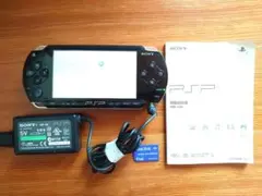 PSP本体　ブラック　ACアダプタ　説明書　メモリースティック付