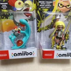スプラトューン3 amiibo 2体セット 未使用未開封