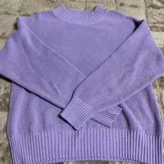 WORLD WIDE REPUBLIC ニットセーター くすみパープル