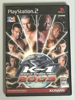 【PS2ソフト】K-1 WORLD GRAND PRIX 2003