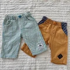 【BRANSHES】110サイズ ハーフパンツ 2枚セット