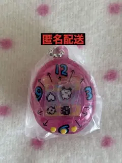 たまごっち シャカシャカチャームコレクション　たまごっちクリアピンク（まめっち）