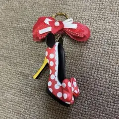 ミニーマウス ハイヒール キーチェーン バッグチャーム