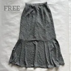 earth music & ecology 花柄マーメイドスカートスカート F