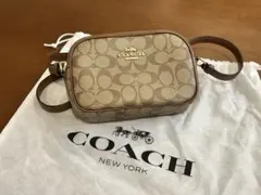 COACH ショルダーバッグ ベージュ 袋付き