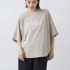 セール！グレディブリリアン　肩シアーラメロゴ５分袖カットソー