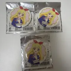 アイカツ！ 星宮いちご 缶バッジ 3個セット