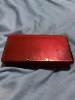 メタリックレッドカラー ニンテンドー3DS本体 【動作確認済】