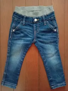 デニム風ウエストゴムパンツ size 90