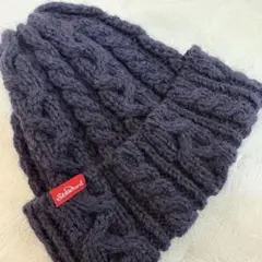 HIGH！STANDARD ニットキャップ 紺