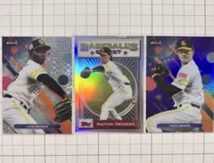 Topps Finest 福岡ソフトバンクホークス　3枚セット