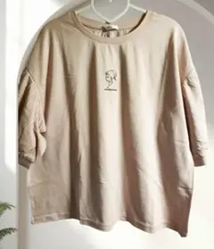 Honeys 刺繍 半袖Tシャツ ピンク 新品未使用タグ付のサムネイル