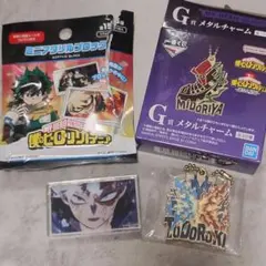 僕のヒーローアカデミア　轟焦凍　ミニアクリルブロック　1番くじG賞メタルチャーム