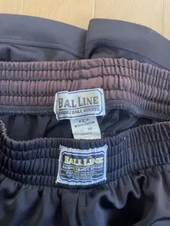 BALL LINE バスケットボールパンツ M ブラック