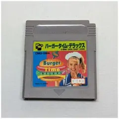 データイースト バーガータイム・デラックス ゲームボーイ用ソフト ケース付き