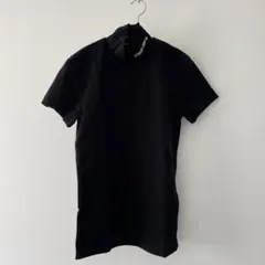 【値下げ】ヴェトモン　ハイネックロゴTシャツ　カットソーのサムネイル