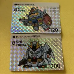 カードダス30TH RX-78 & RX-93 ガンダムカードセット