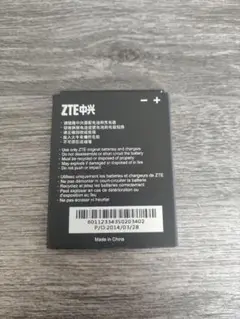 ZTE バッテリー 新品未使用だがジャンク品として出品