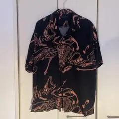 UNDERCOVER 総柄 半袖シャツ ブラックのサムネイル