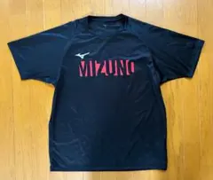［美品］Mizuno ブラック 卓球ゲームシャツ 男女M ユニフォーム 本日限り