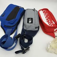 ノースフェイス ウエストバッグ 3点セット ボディバッグ まとめ売り