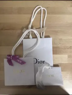 Dior ショッピングバッグ 3点セット