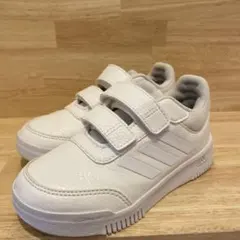 adidas ホワイト スニーカー マジックテープ17