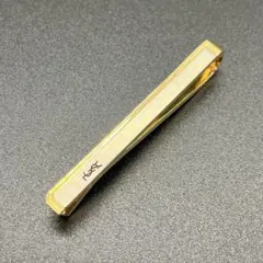 イヴサンローラン ネクタイピン YSL ロゴ ゴールド 箱付