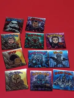スターウォーズ シール まとめ売り デフォルメ ホログラム　ビックリマン