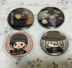 名探偵コナン　セガラッキーくじ　ゆるコレ　缶バッジ　USJ 　ジン　赤井秀一