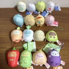 すみっコぐらし　アニマルパーク　マスコットおやさい　うつぶせ　ぬいぐるみ　76個 すみっコぐらし アニマルパーク マスコットおやさい うつぶせ