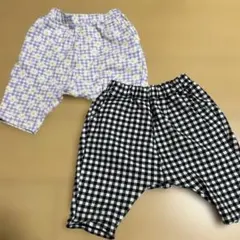 GUベビー サマナルパンツ七分丈　90センチ