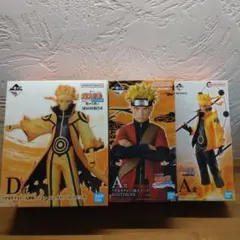 初版 一番くじ NARUTO A賞 ナルト 六道仙人 D賞 イタチ フィギュア