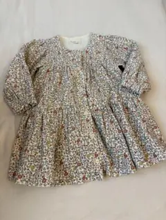 キムラタン　ビケットクラブ　花柄ワンピース　90