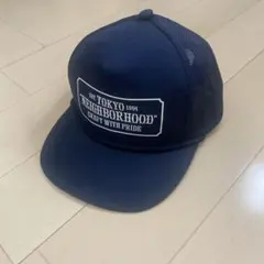 NEIGHBORHOOD メッシュキャップ ネイビーのサムネイル