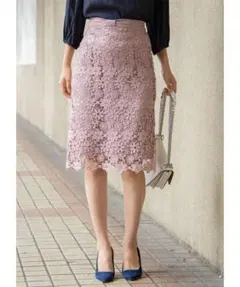 新品未開封＊トッコ  クローゼット　フラワーレース　タイトスカート