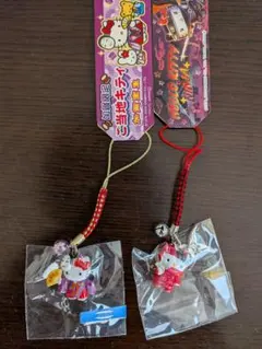 ご当地　ハローキティ 忍者　加賀宝生 ストラップ