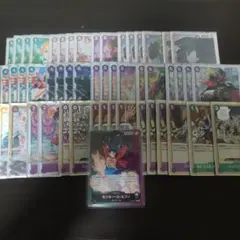ワンピースカード 緑紫ルフィ デッキ ※おまけ付
