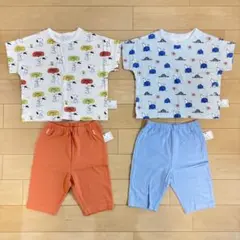 【まとめ売り】ユニクロ スヌーピー 半袖 パジャマ 90cm 2点セット