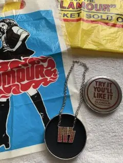 HYSTERIC GLAMOUR ロゴネックレス　ストーン　レッド×イエローのサムネイル