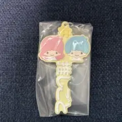 サンリオ　推しと一緒につけるラバー　ハッシュタグ　リトルツインスターズ