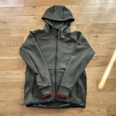 Mizuno フード付きジャケット オリーブグリーン