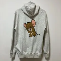 グラニフ　トムとジェリー　パーカー　秋　フード付き　ポケット　刺繍　可愛い