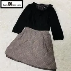 karl park lane ワンピース　チェック柄