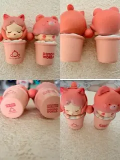 【台湾限定】POPMARTフィギュアPOPBEAN 2本セット