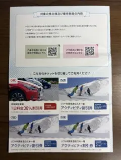 日本駐車場開発 株主優待（割引券４枚）